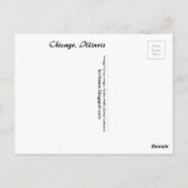 Illinois, Greetings uit Chicago Briefkaart (Achterkant)