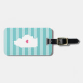 Illinois Heart | Land van herkomst Bagagelabel (Voorkant horizontaal)