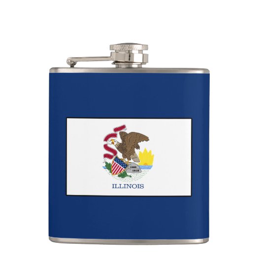 Illinois Heupfles (Voorkant)