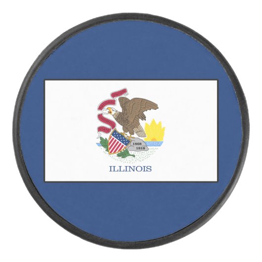 Illinois Hockey Puck (Voorkant)