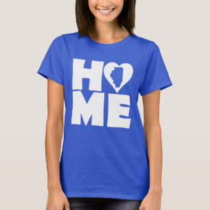 Illinois Home Heart State T-shirts