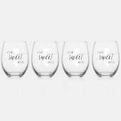 Illinois Home Sweet Home Wijnglas Zonder Voet (Voorkant)