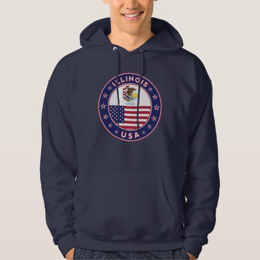 Illinois Hoodie (Voorkant)