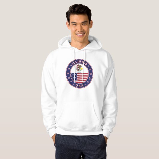 Illinois Hoodie (Voorkant volledig)