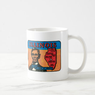 Illinois IL  State Label Mok