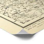 Illinois, Indiana, Iowa, Missouri Poster (Hoek)