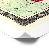 Illinois Iowa Missouri Railroad Map 1859 Poster (Hoek)