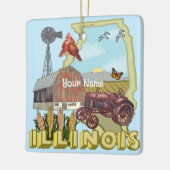 Illinois Keramisch Ornament (Links)