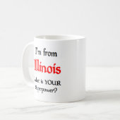 Illinois koffiemok (Voorkant links)