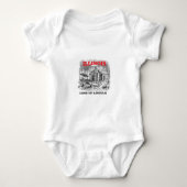 Illinois land Lincoln Romper (Voorkant)