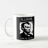Illinois Land van Lincoln Koffiemok (Links)