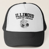 Illinois Land van Lincoln Trucker Pet (Voorkant)