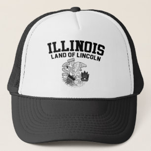 Illinois Land van Lincoln Trucker Pet