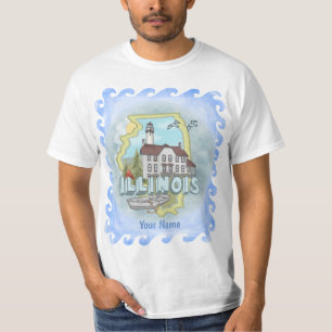 Illinois Lighthouse t-shirt