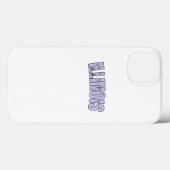 Illinois lijn paarse Case-Mate iPhone case (Achterkant (horizontaal))