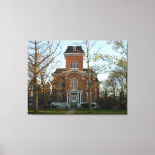 Illinois living canvas afdruk