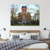 Illinois living canvas afdruk (Insitu (Slaapkamer))