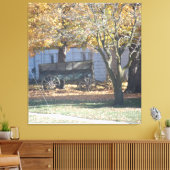 Illinois living canvas afdruk (Insitu (Woonkamer))