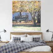 Illinois living canvas afdruk (Insitu (Slaapkamer))