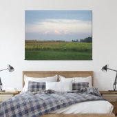 Illinois living canvas afdruk (Insitu (Slaapkamer))