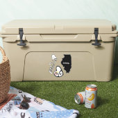 Illinois Love, 3 Design, Die Cut Stickers (Koeler)