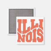 Illinois Magneet (Voorkant / Achterkant)