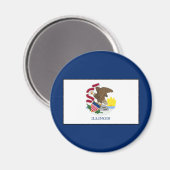 Illinois Magneet (Voorkant / Achterkant)