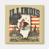 Illinois Magneet (Voorkant)