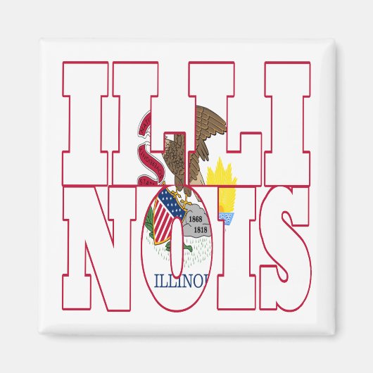 Illinois Magneet (Voorkant)