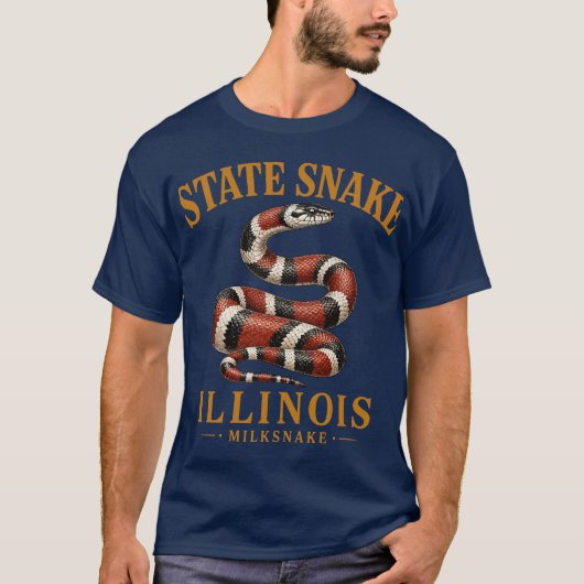 Illinois Melkslang Staats trots T-shirt (Voorkant)