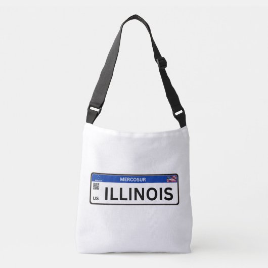 Illinois Mercosur Crossbody Tas (Voorkant)