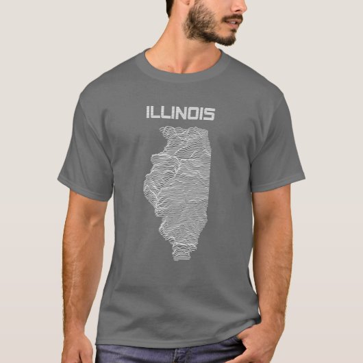 Illinois Onbekende Hoogtes T-shirt (Voorkant)