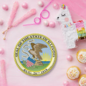 Illinois Papieren Bordje (Feest)