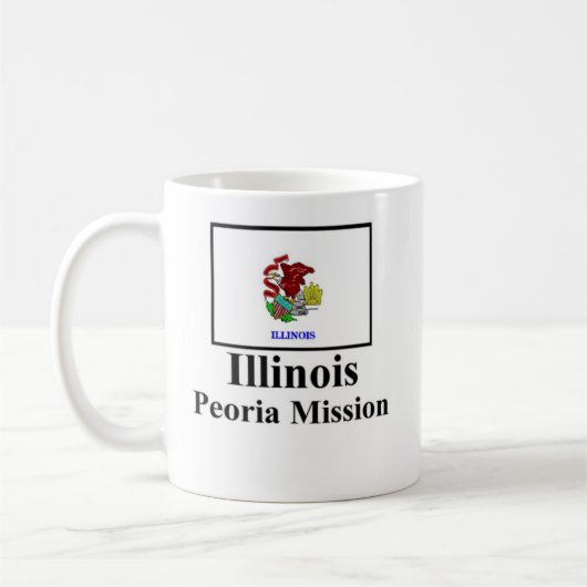 Illinois Peoria Mission Drinkware Koffiemok (Links)