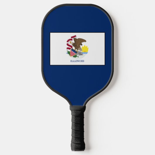 Illinois Pickleball Paddle (Voorkant)