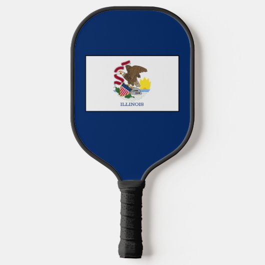 Illinois Pickleball Paddle (Achterkant)