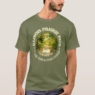 Illinois Prairie Path (fietsen c) T-shirt
