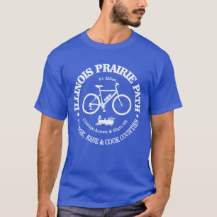 Illinois Prairie Path (fietsen) T-shirt