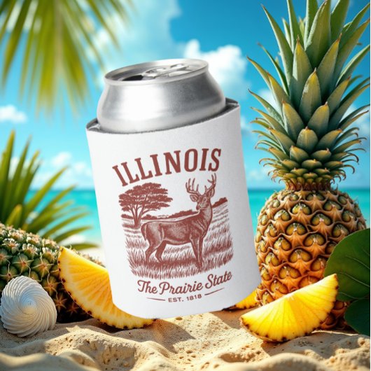 Illinois Prairie State Deer Seltzer Blikjeskoeler