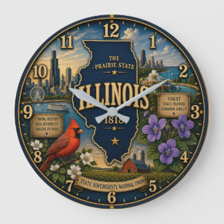 Illinois Prairie State Grote Klok