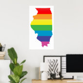 illinois pride. poster (Thuiskantoor)