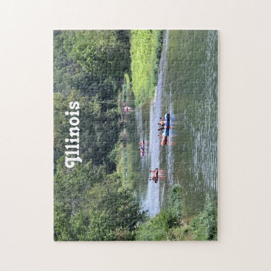 Illinois Rafting Legpuzzel (Verticaal)