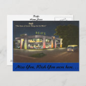 Illinois, Reif's thuiswinkel Briefkaart (Voorkant / Achterkant)