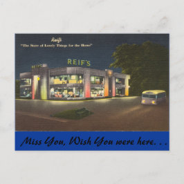 Illinois, Reif's thuiswinkel Briefkaart
