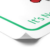 Illinois Road Sign Poster (Hoek)