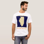 ILLINOIS ROCKS T-SHIRT (Voorkant volledig)
