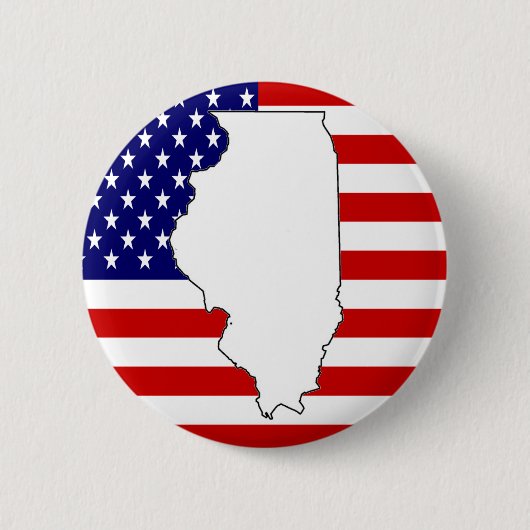ILLINOIS RONDE BUTTON 5,7 CM (Voorkant)
