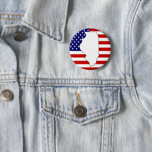 ILLINOIS RONDE BUTTON 5,7 CM (In situ)