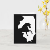 Illinois ruiters Kaart (Gele Bloem)