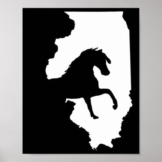 Illinois ruiters Poster (Voorkant)